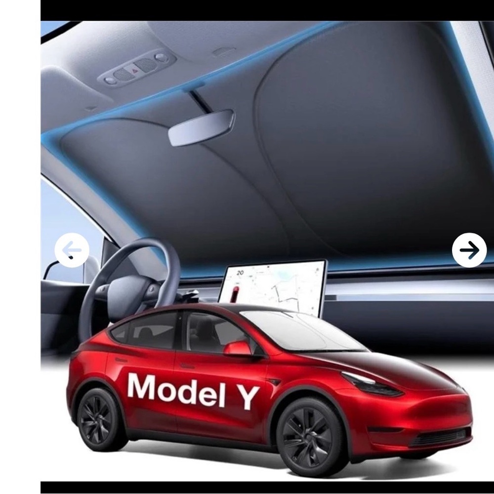 Window shade for 2025 tell model y